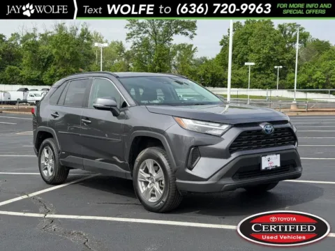 Gray 2024 Toyota RAV4 Hybrid LE for sale in Ballwin, MO