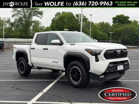 White 2024 Toyota Tacoma Hybrid TRD Off Road for sale in Ballwin, MO