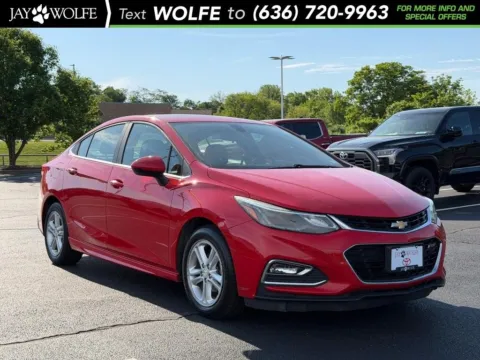 Red 2017 Chevrolet Cruze LT for sale in Ballwin, MO