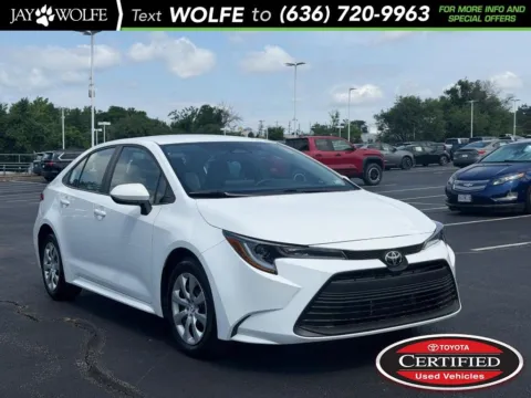 White 2024 Toyota Corolla LE for sale in Ballwin, MO