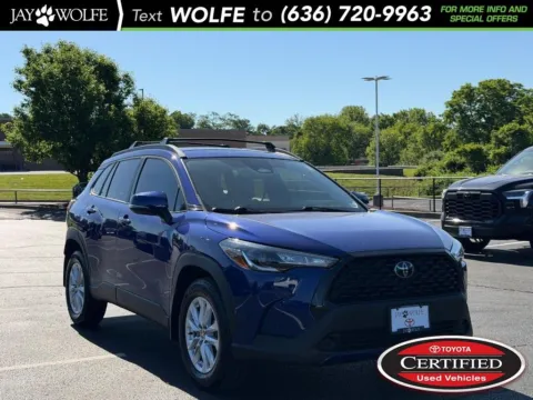 Blue 2024 Toyota Corolla Cross LE for sale in Ballwin, MO