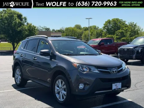 Gray 2015 Toyota RAV4 Limited for sale in Ballwin, MO