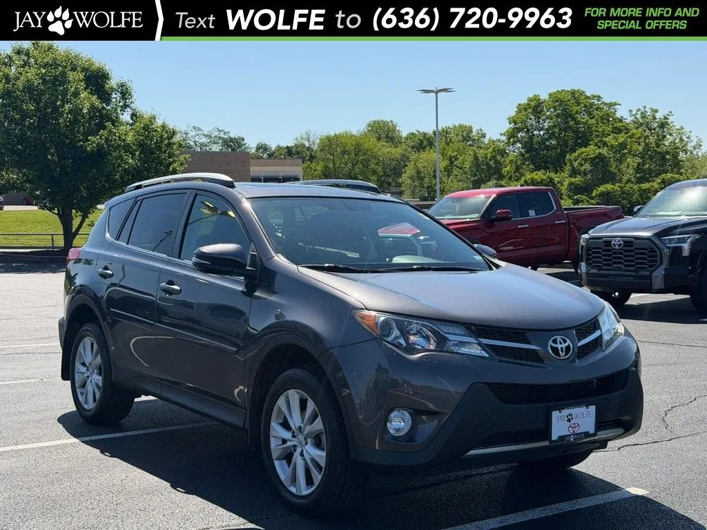 Gray 2015 Toyota RAV4 Limited for sale in Ballwin, MO
