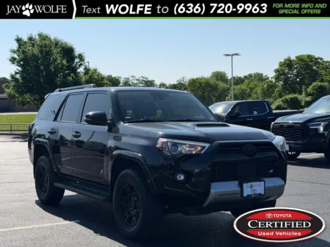 Black 2023 Toyota 4Runner TRD Off-Road Premium for sale in Ballwin, MO