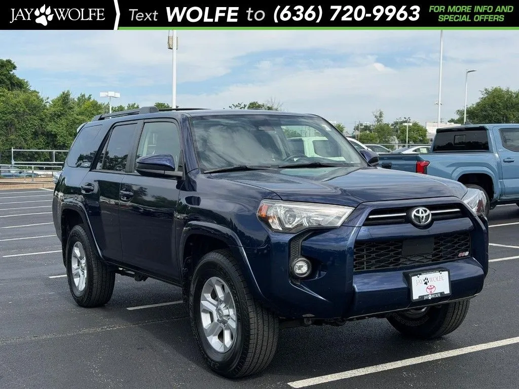 Blue 2021 Toyota 4Runner SR5 for sale in Ballwin, MO