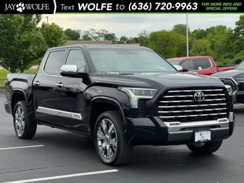Black 2024 Toyota Tundra Hybrid Capstone for sale in Ballwin, MO