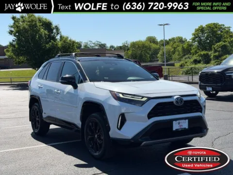 Black 2024 Toyota RAV4 Hybrid XSE for sale in Ballwin, MO