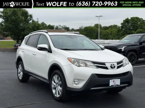 White 2014 Toyota RAV4 Limited for sale in Ballwin, MO