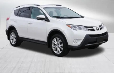 White 2014 Toyota RAV4 Limited for sale in Ballwin, MO