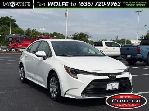 White 2025 Toyota Corolla LE for sale in Ballwin, MO