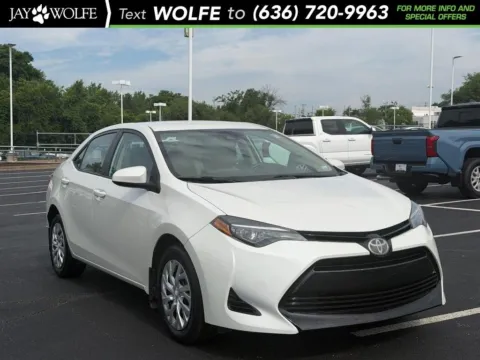 White 2017 Toyota Corolla LE for sale in Ballwin, MO