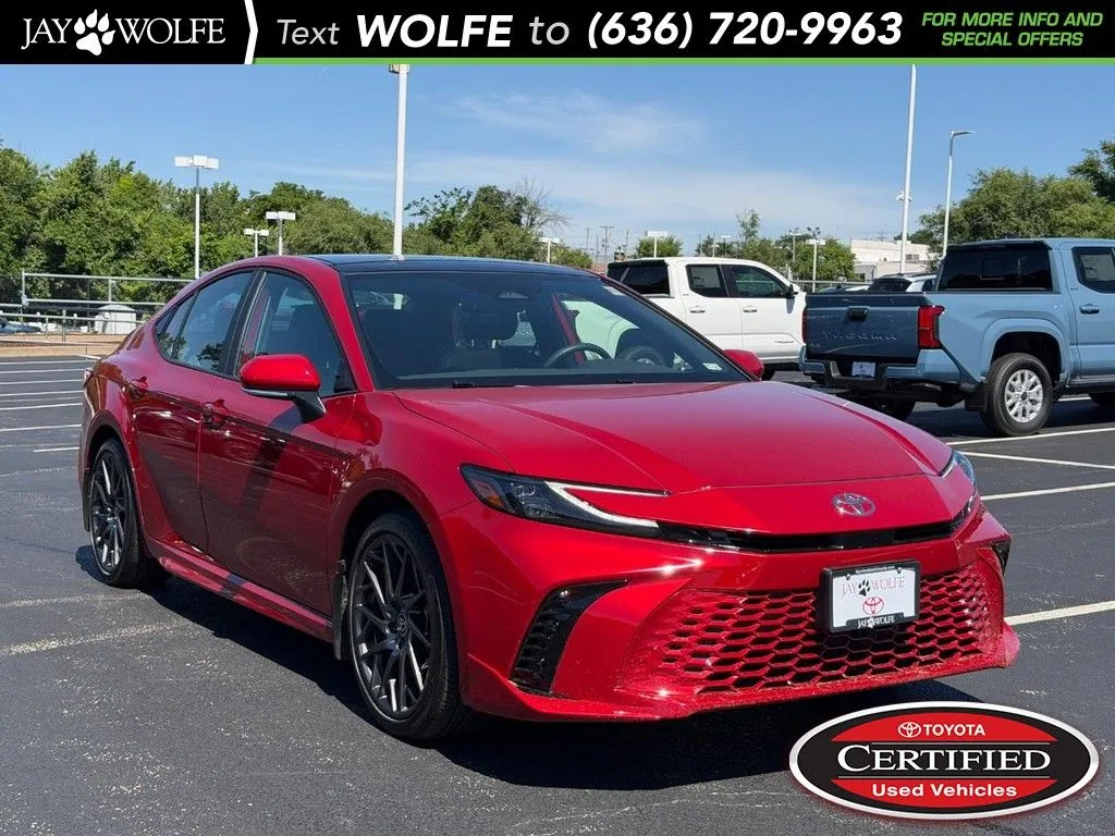 Red 2025 Toyota Camry XSE for sale in Ballwin, MO