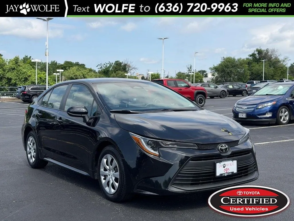 Black 2023 Toyota Corolla LE for sale in Ballwin, MO