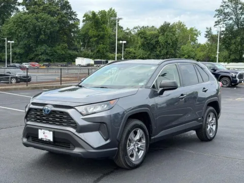 Gray 2022 Toyota RAV4 Hybrid LE for sale in Ballwin, MO