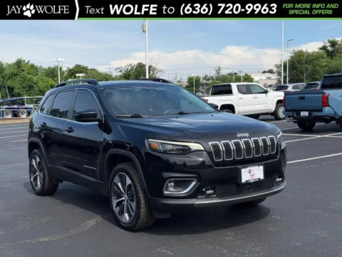 Black 2022 Jeep Cherokee Limited for sale in Ballwin, MO