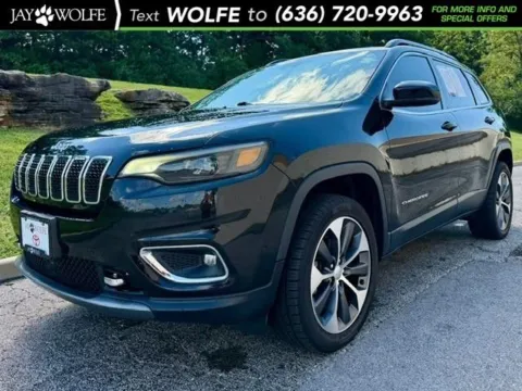 Black 2022 Jeep Cherokee Limited for sale in Ballwin, MO