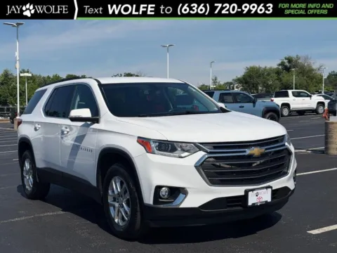 White 2021 Chevrolet Traverse LT for sale in Ballwin, MO