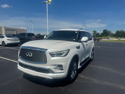 Another view of 2023 INFINITI QX80 LUXE for sale in Ballwin, MO at Jay Wolfe Toyota of West County