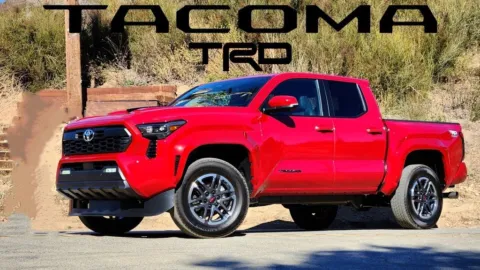 Red 2025 Toyota Tacoma Hybrid TRD Sport for sale in Ballwin, MO