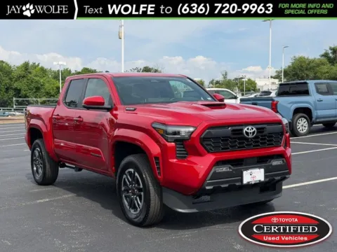 Red 2025 Toyota Tacoma Hybrid TRD Sport for sale in Ballwin, MO