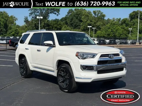 White 2021 Toyota 4Runner Limited for sale in Ballwin, MO