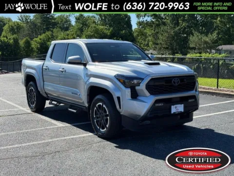 Silver 2024 Toyota Tacoma TRD Sport for sale in Ballwin, MO