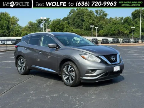 Gray 2018 Nissan Murano Platinum for sale in Ballwin, MO