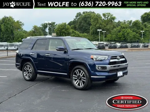Blue 2022 Toyota 4Runner Limited for sale in Ballwin, MO