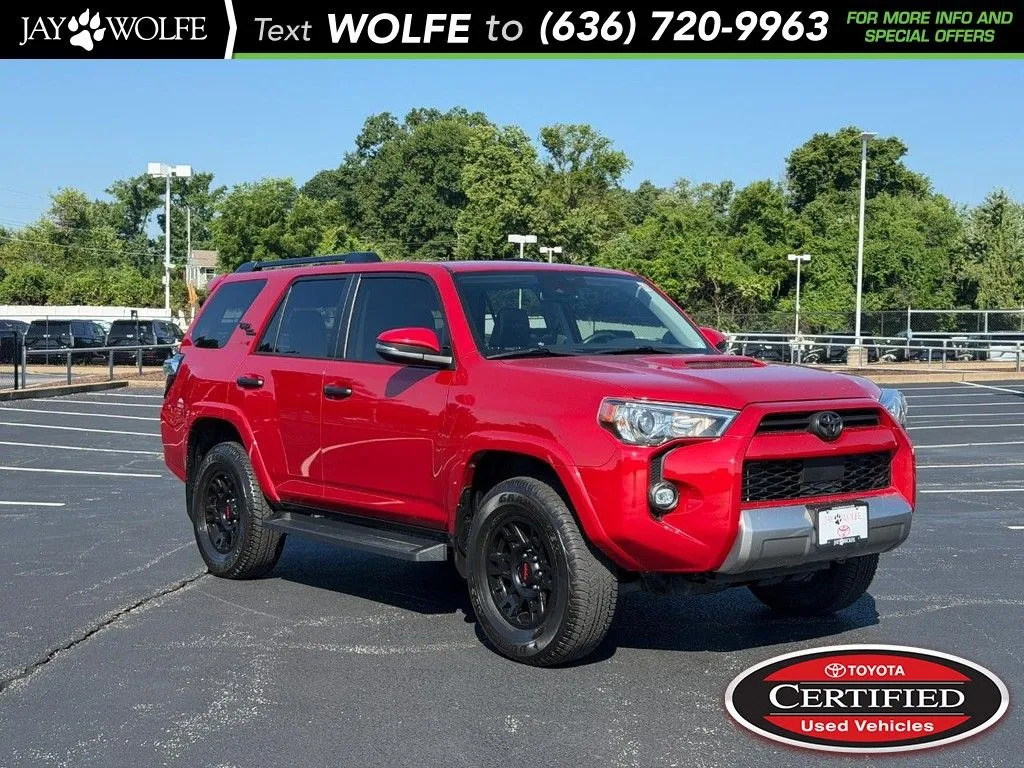 Red 2023 Toyota 4Runner TRD Off-Road Premium for sale in Ballwin, MO