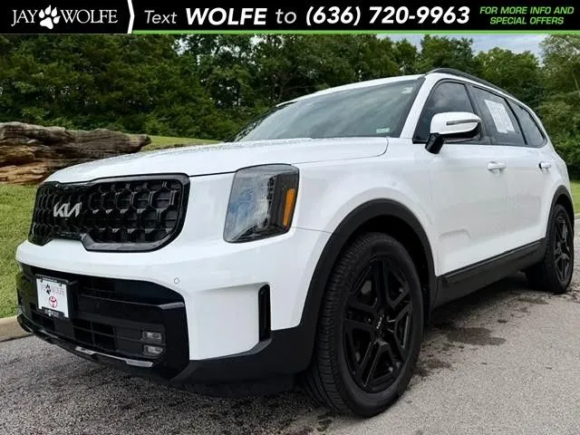 White 2024 Kia Telluride SX-Prestige X-Line for sale in Ballwin, MO