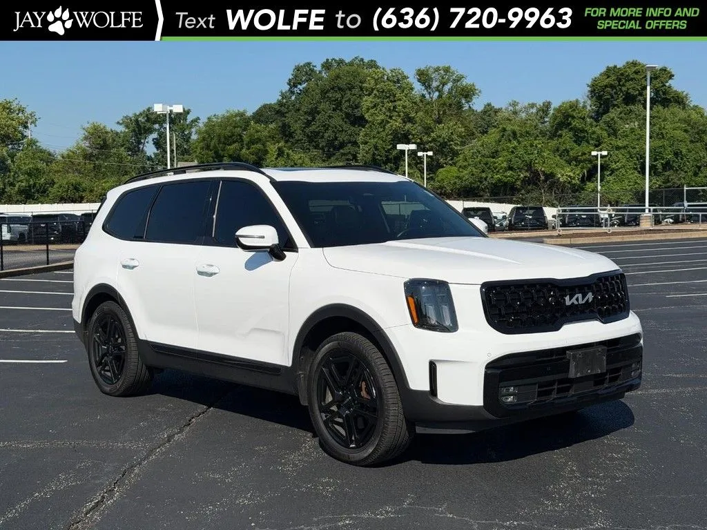 White 2024 Kia Telluride SX-Prestige X-Line for sale in Ballwin, MO