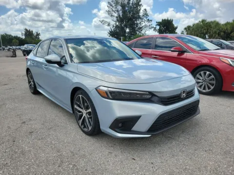 Silver 2023 Honda Civic Touring for sale in Ballwin, MO