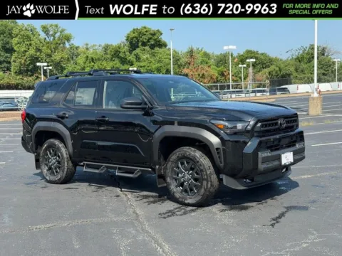 Black 2026 Toyota 4Runner SR5 for sale in Ballwin, MO