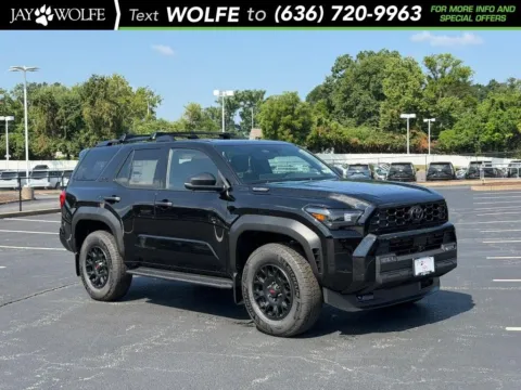 Black 2026 Toyota 4Runner i-FORCE MAX Hybrid TRD Off Road Premium for sale in Ballwin, MO