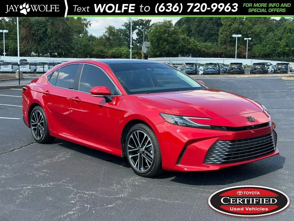 Red 2025 Toyota Camry XLE for sale in Ballwin, MO