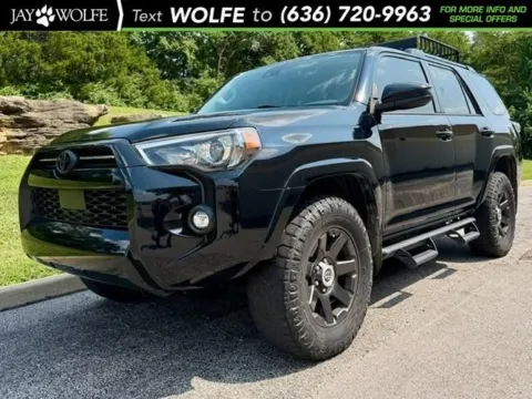 Black 2021 Toyota 4Runner Trail for sale in Ballwin, MO