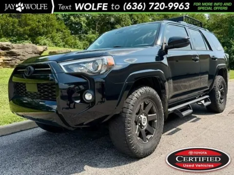 Black 2021 Toyota 4Runner Trail for sale in Ballwin, MO