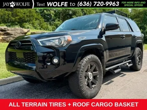 Black 2021 Toyota 4Runner Trail for sale in Ballwin, MO