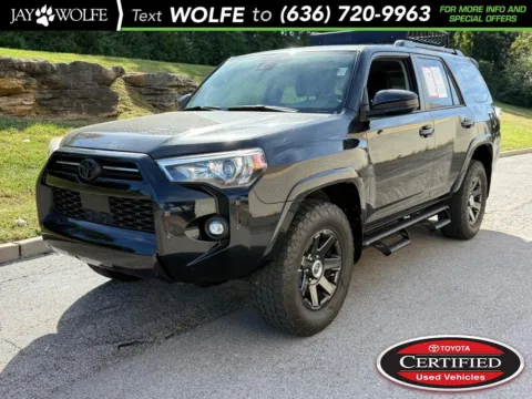 Black 2021 Toyota 4Runner Trail for sale in Ballwin, MO