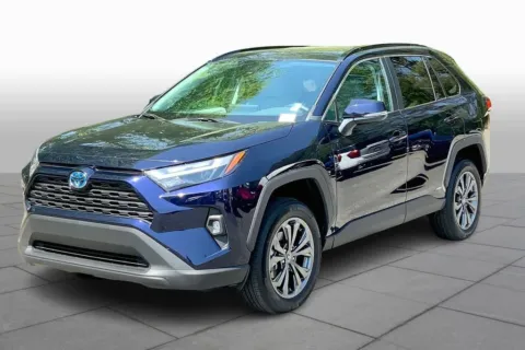 Blue 2024 Toyota RAV4 Hybrid Limited for sale in Ballwin, MO