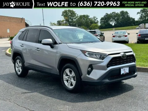 Silver 2021 Toyota RAV4 XLE for sale in Ballwin, MO