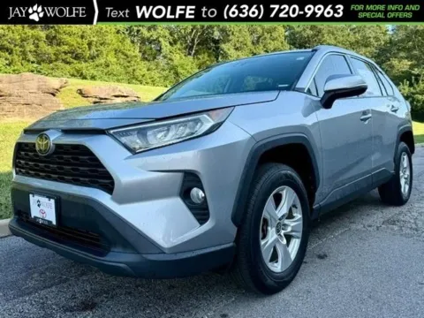 Silver 2021 Toyota RAV4 XLE for sale in Ballwin, MO