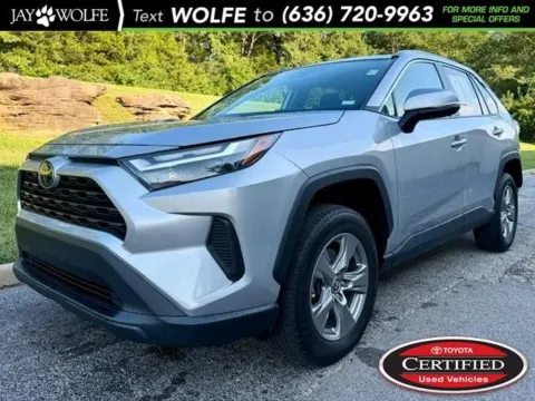 Silver 2024 Toyota RAV4 XLE for sale in Ballwin, MO