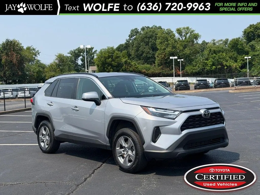 Silver 2024 Toyota RAV4 XLE for sale in Ballwin, MO