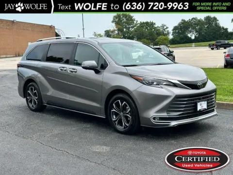 Gray 2026 Toyota Sienna Platinum for sale in Ballwin, MO