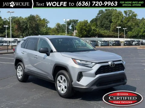 Silver 2025 Toyota RAV4 LE for sale in Ballwin, MO