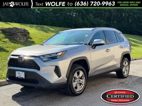 Silver 2024 Toyota RAV4 XLE for sale in Ballwin, MO