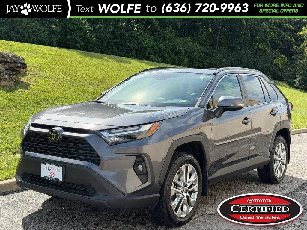 Gray 2024 Toyota RAV4 XLE Premium for sale in Ballwin, MO