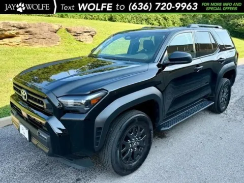 Black 2025 Toyota 4Runner SR5 for sale in Ballwin, MO