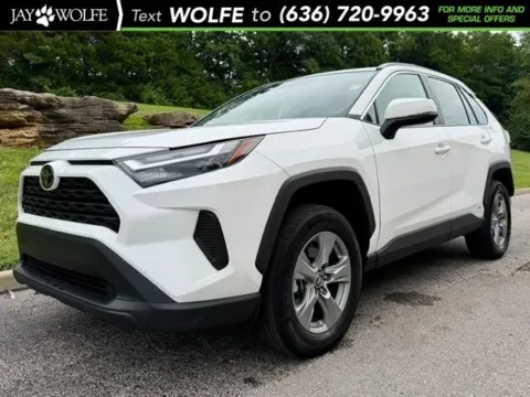 White 2025 Toyota RAV4 Hybrid XLE for sale in Ballwin, MO